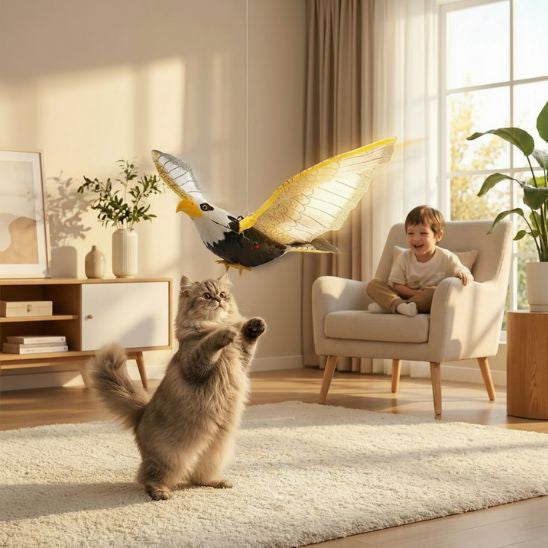 Oiseau Volant pour Chat | Prédateur Aérien