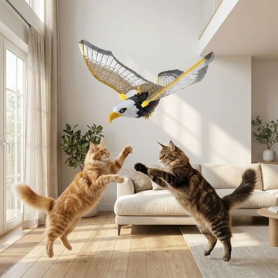 Oiseau Volant pour Chat | Prédateur Aérien