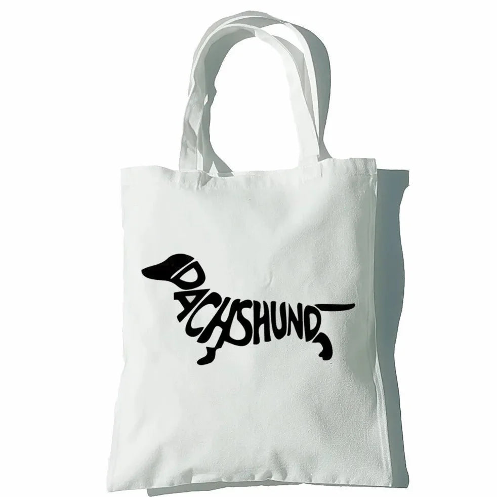 Sac en toile Teckel Oscar et Plume 7