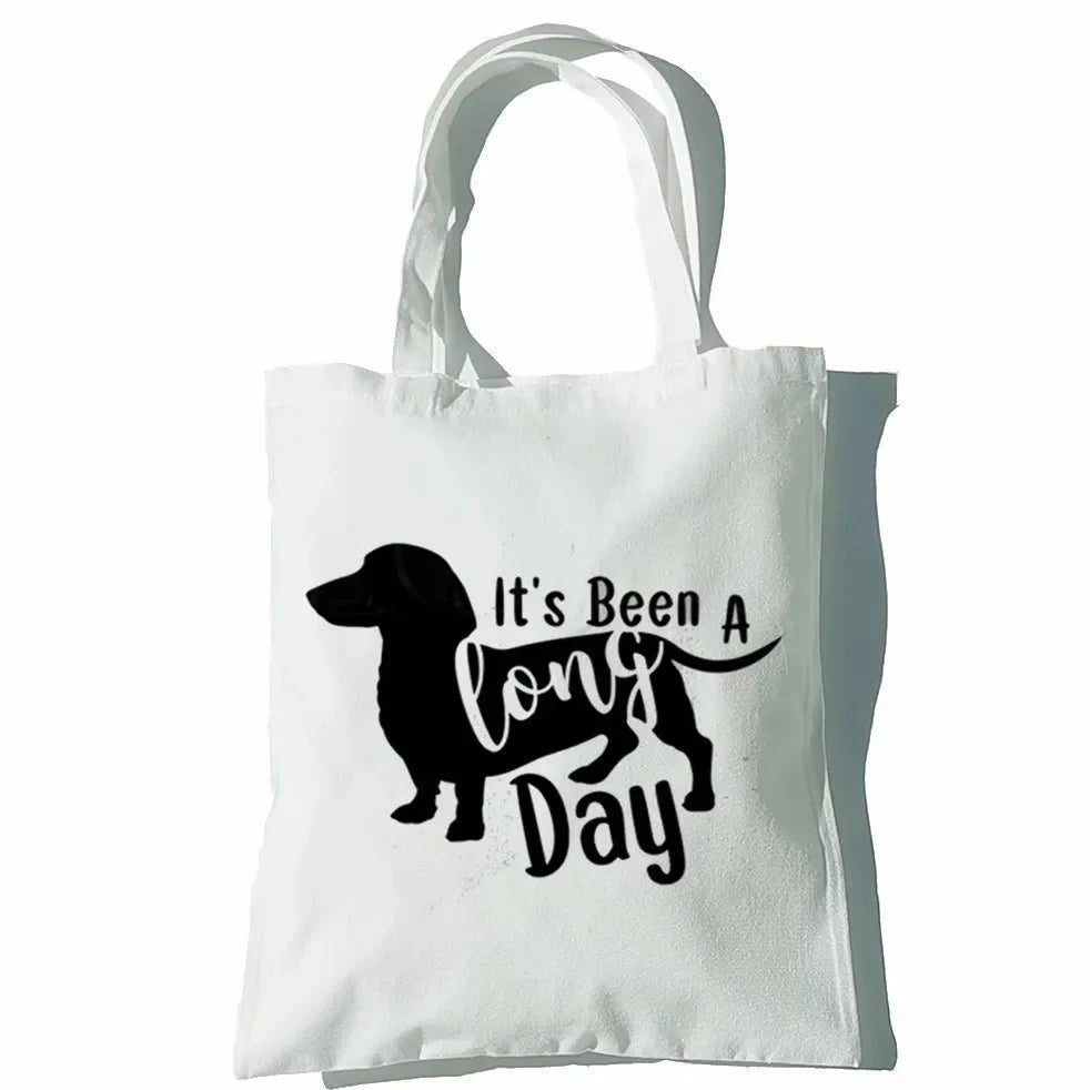 Sac en toile Teckel Oscar et Plume 6