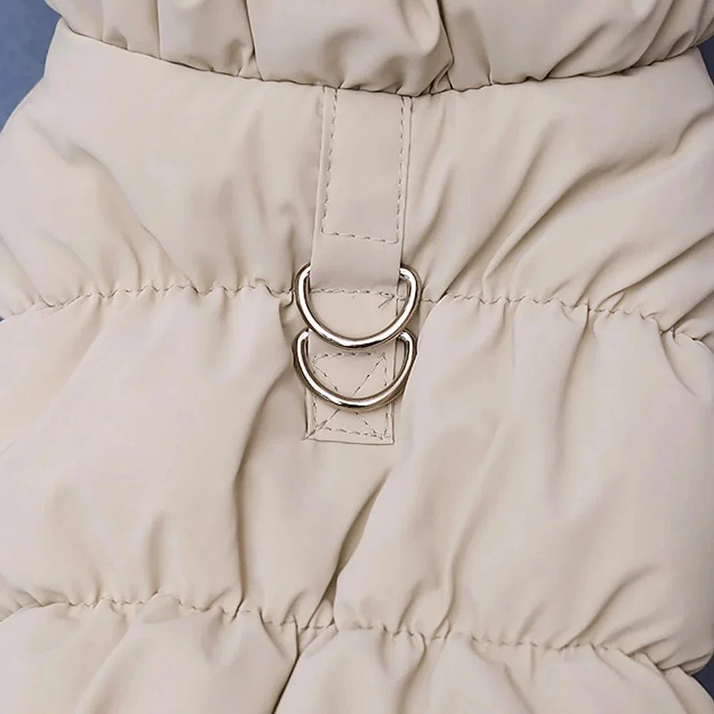 Manteau rembourré doux et chaud pour chat et chien