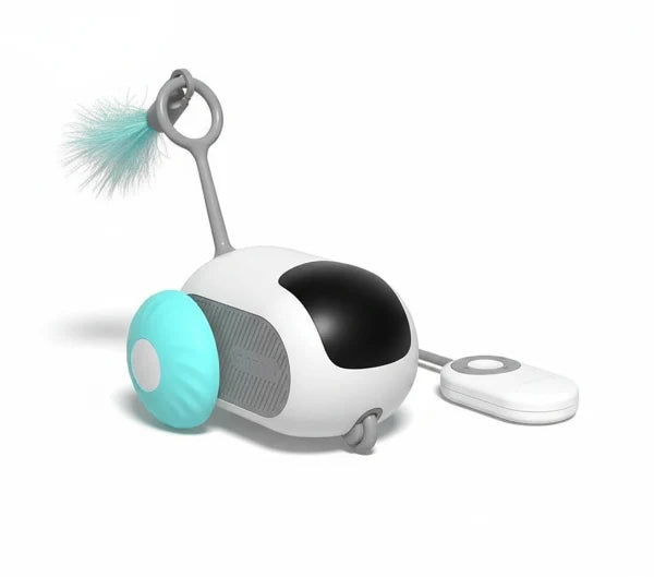 Voiture interactive rechargeable Oscar et Plume Bleu
