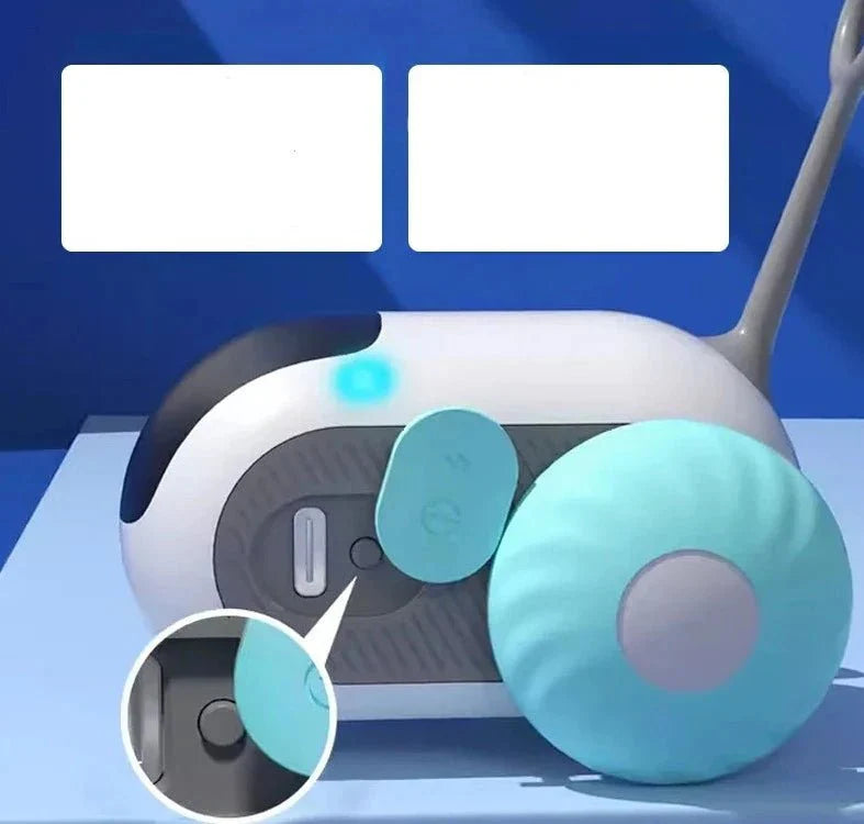 Voiture Télécommandée Intelligente Pour Chat - Jouet Rechargeable