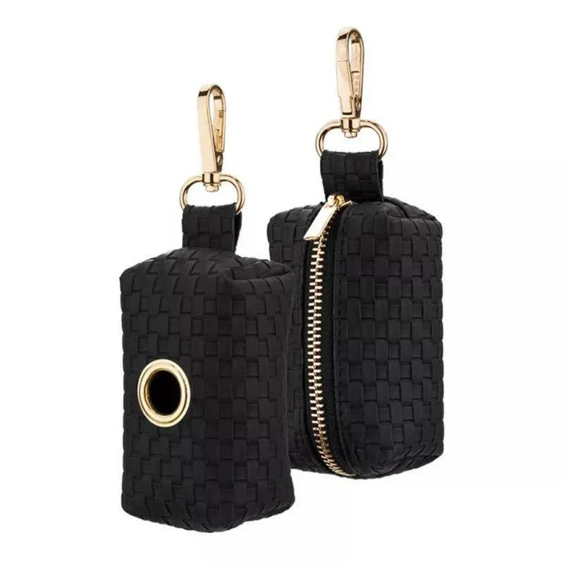 Distributeur Sacs À Crottes Design Noir