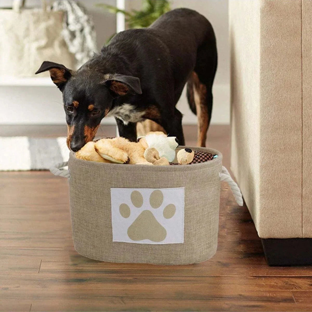 Panier A Jouets Pour Chat Et Chien