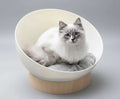Panier Rond Design Sur Support Bois