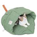 Sac de couchage pour chat chaud et douillet – nid hivernal confortable
