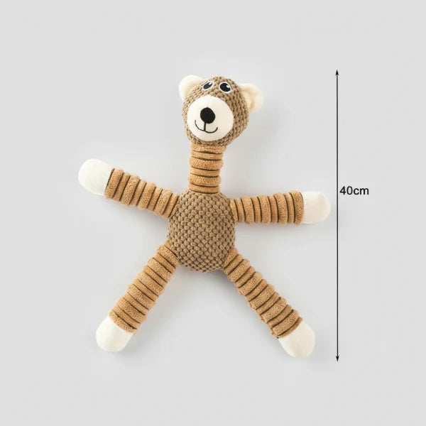 Jouet sonore pour chien Oscar et Plume Ours
