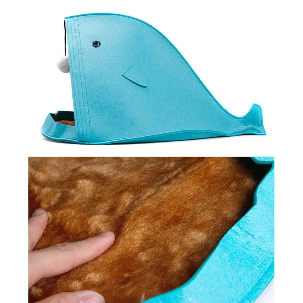 Cocon Pour Chat En Forme Baleine Ou Requin
