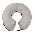 Collerette gonflable réglable pour chien et chat Oscar et Plume Gris / XS