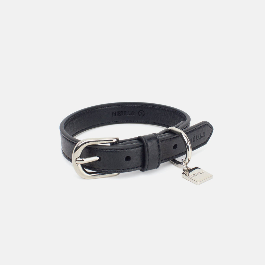 Collier en Cuir Vegan Pour Chien Élégant