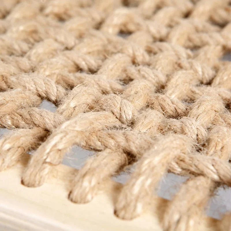 Hamac Mural En Bois Et Sisal Pour Chat