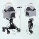 Poussette Pliable Pour Petit Et Moyen Chien