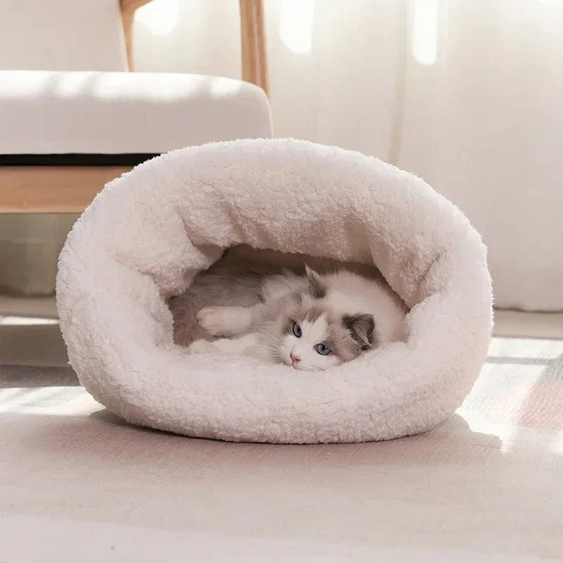 Sac De Couchage Pour Chat Façon Polaire