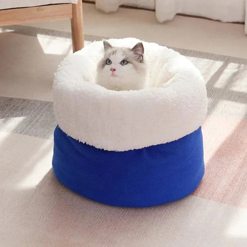 Sac De Couchage Pour Chat Façon Polaire