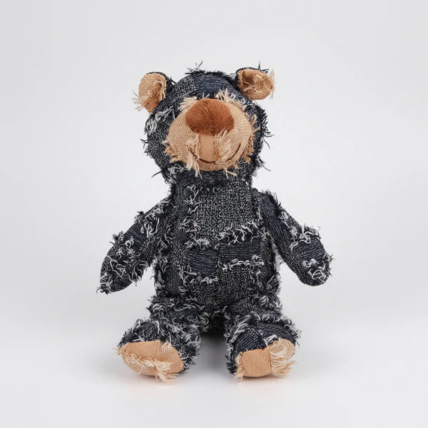 Ours en peluche résistant chien Oscar et Plume avec une texture douce et durable pour les jeux actifs