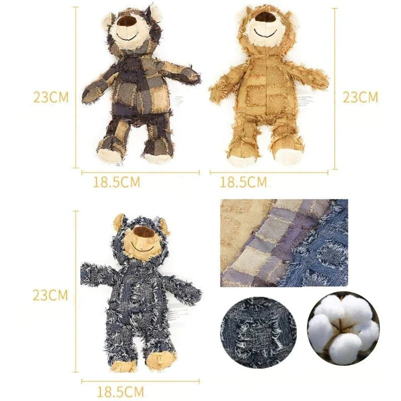 Ours en Peluche Résistant pour Chien