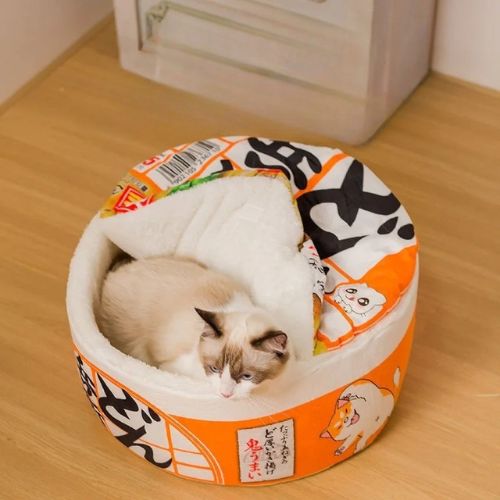 panier chat nouilles japonaises