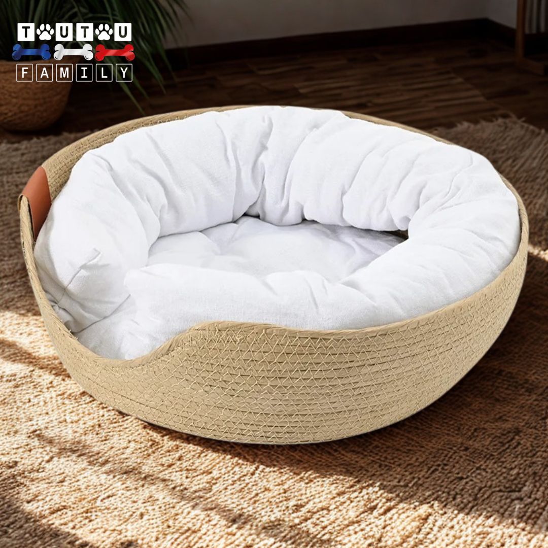 Panier petit chien - OsierToutou™