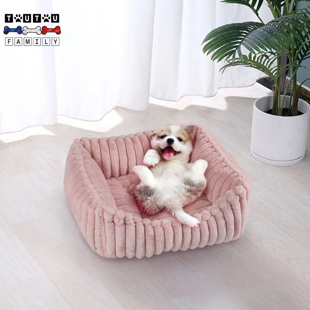 Panier petit chien - VeloursToutou™