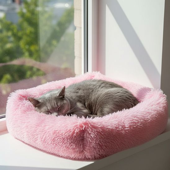 panier pour chat apaisant