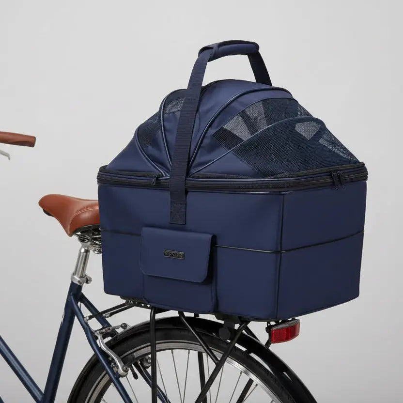 Panier Vélo 2 en 1 Pour Chien Et Chat A Dégagement Rapide
