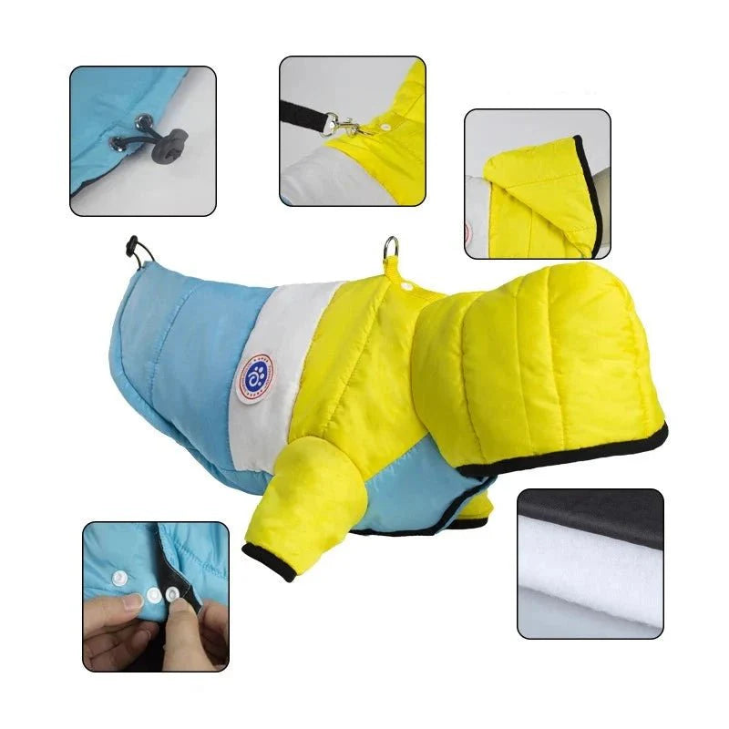 Parka pour Chien Fluo
