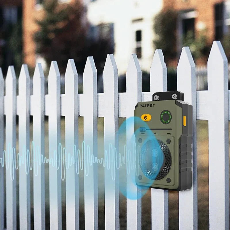 Boîtier anti-aboiement ultrason pour chien | Oscar et Plume
