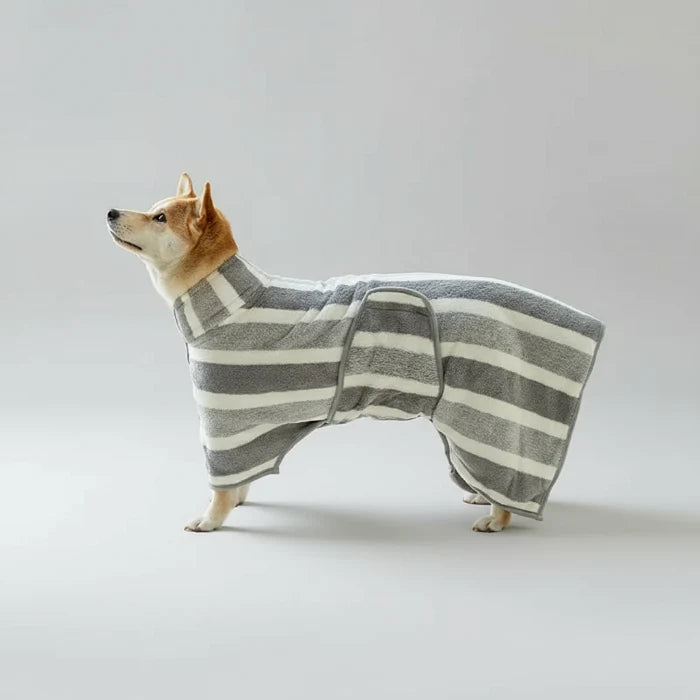 Peignoir Absorbant Séchage Rapide Pour Chien