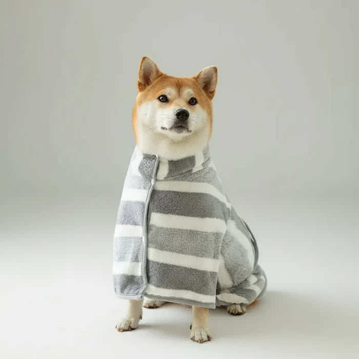 Peignoir Absorbant Séchage Rapide Pour Chien