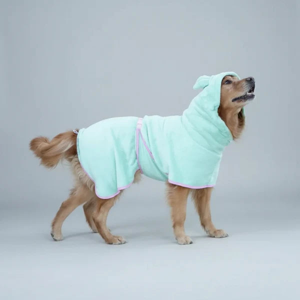 Peignoir  Absorbant  Séchage Rapide pour Chien