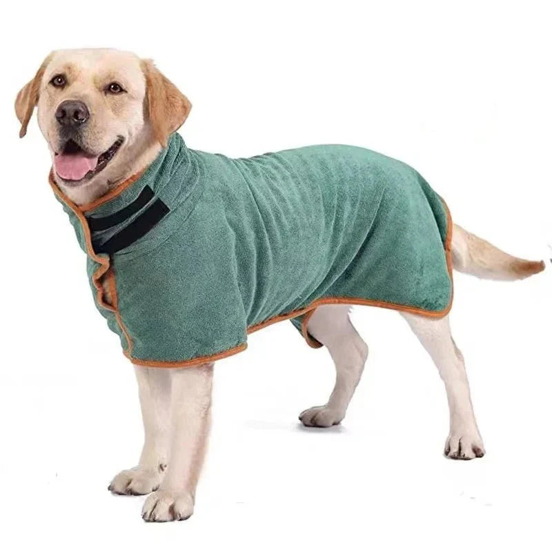 Peignoir de bain pour chien microfibre | Oscar et Plume