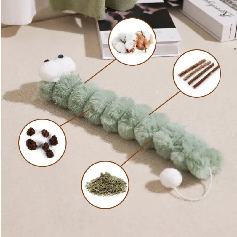Peluche À Mâcher Avec Herbe Pour Chat
