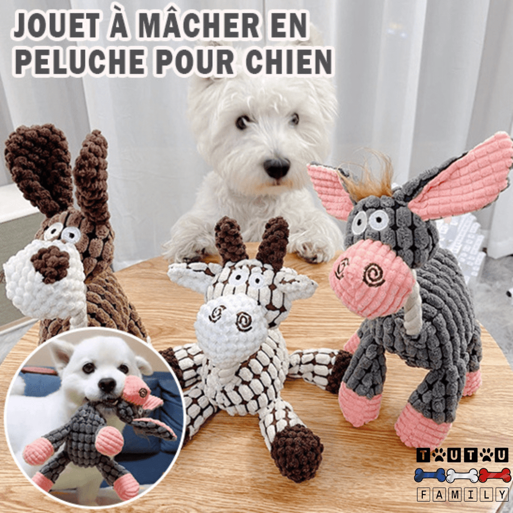 Peluche interactive chien - DouxToutou™