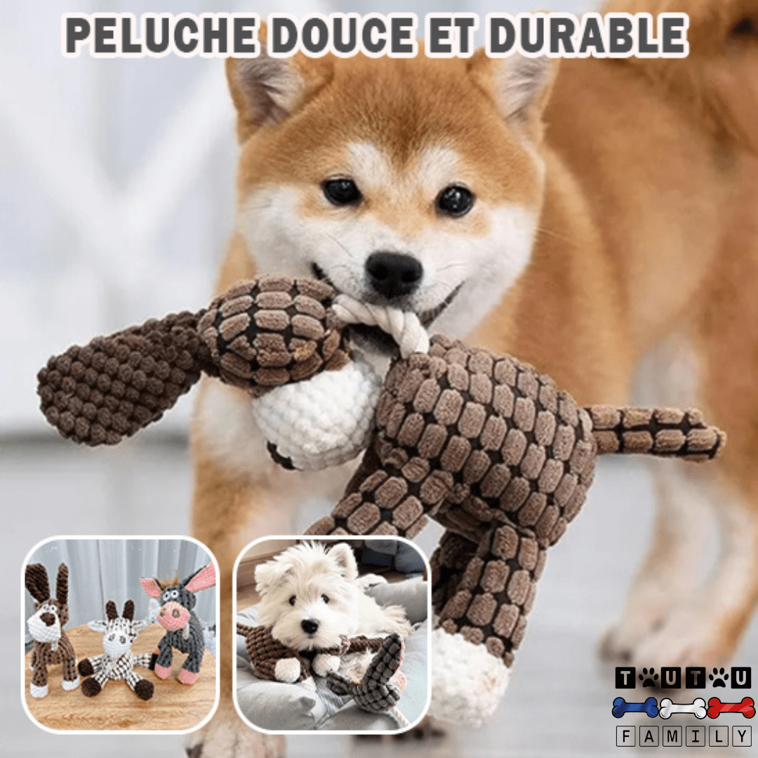 Peluche interactive chien - DouxToutou™