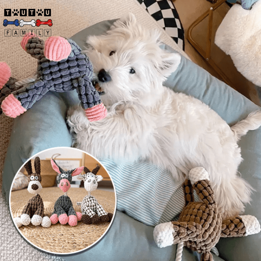 Peluche interactive chien - DouxToutou™