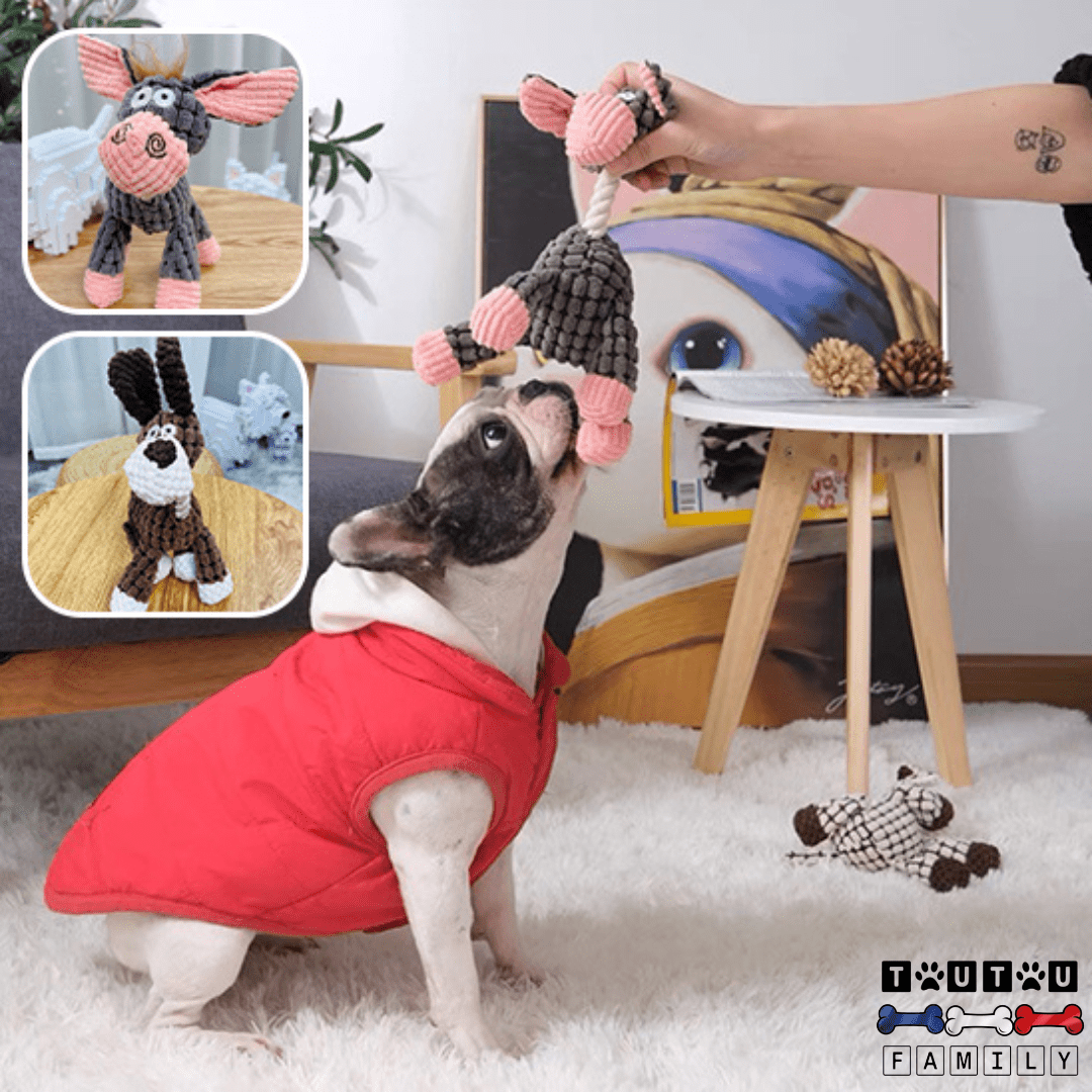 Peluche interactive chien - DouxToutou™