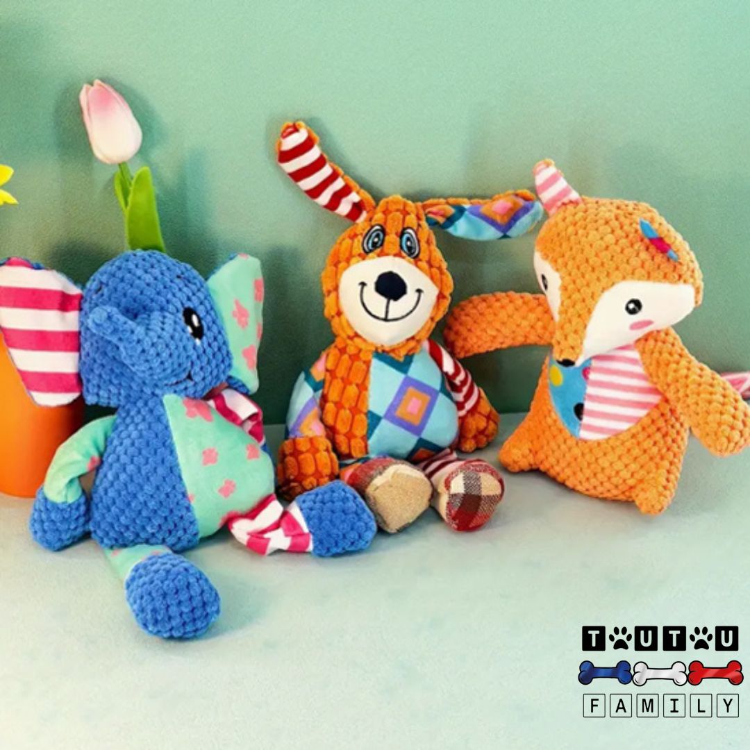 Peluche pour chien chiot - DestressToutou™