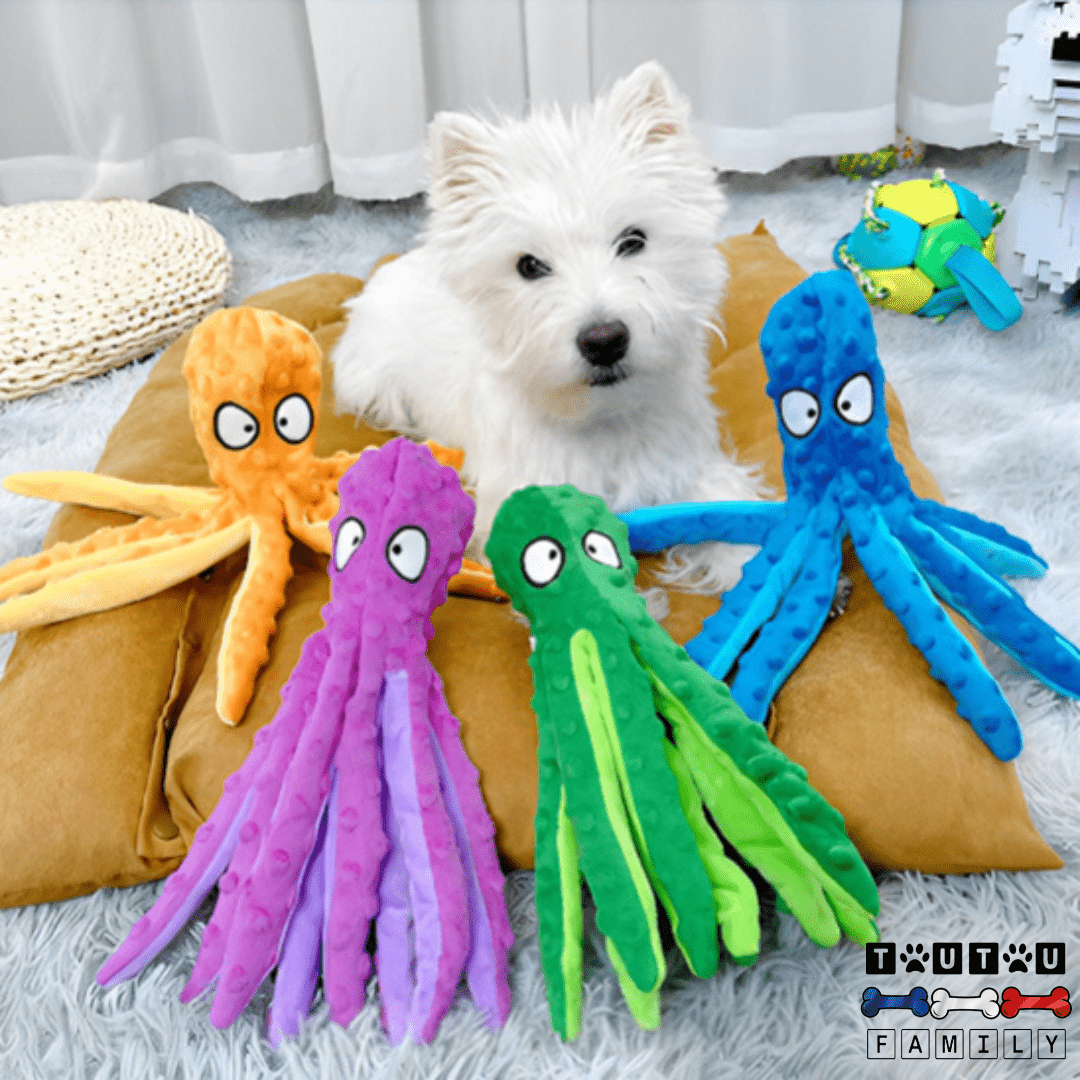 Peluche pour chien - OctopusToutou™