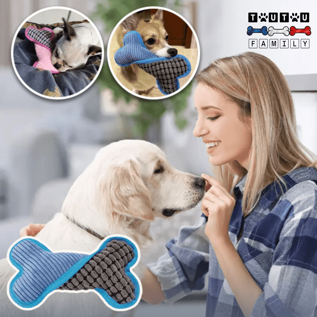 Peluche pour chien - OsToutou™