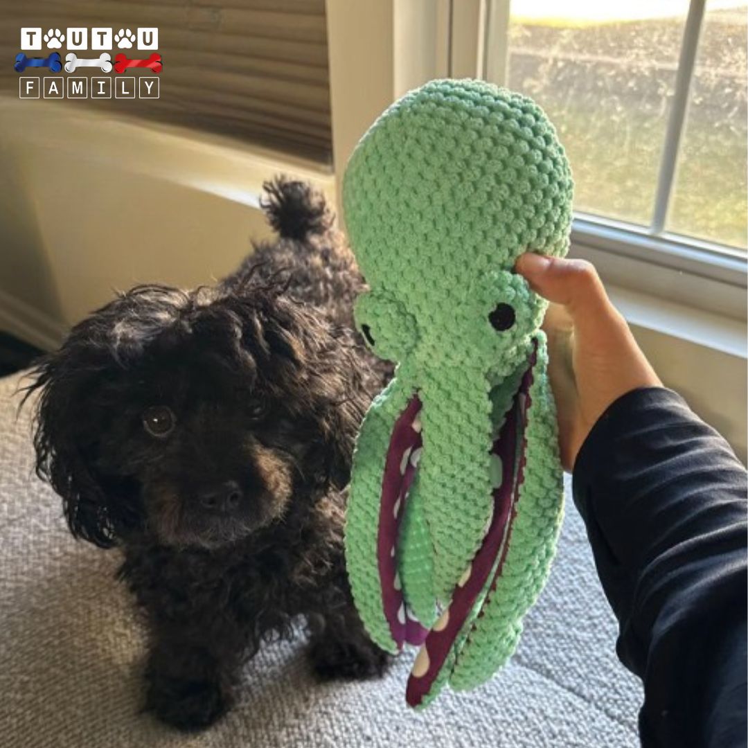 Peluche pour chien - PoulpeToutou™