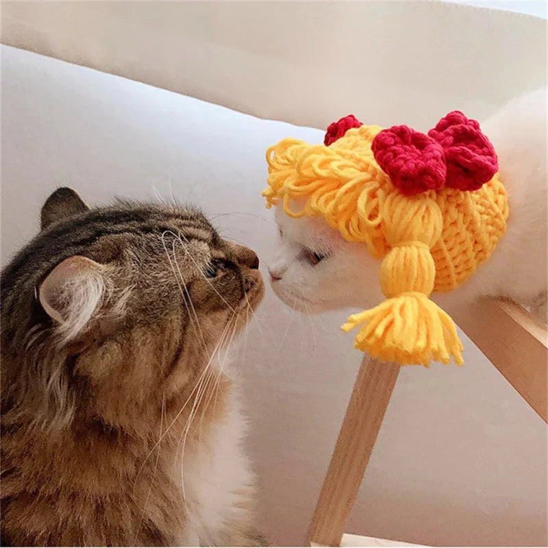 Perruque Chat Blonde