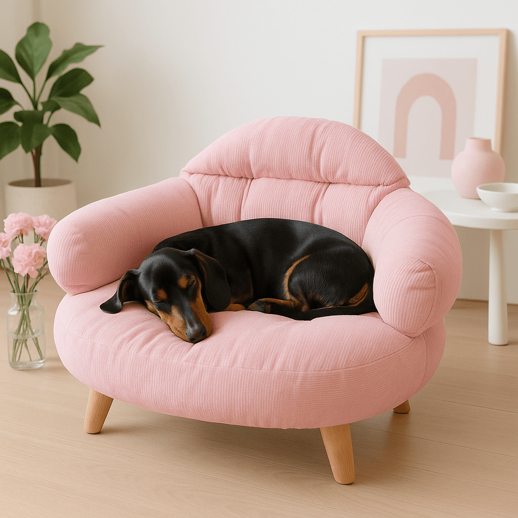 Petit canapé pour chien - BoisToutou™