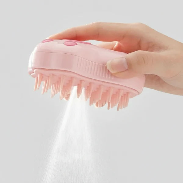 Brosse vapeur chien chat 3 en 1 | Oscar et Plume