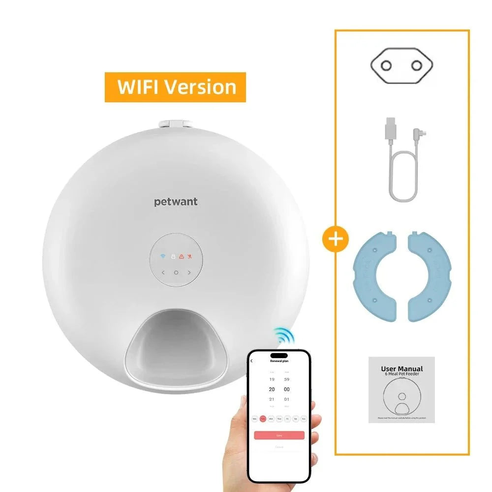 Distributeur Automatique Et Connecté De Nourriture Pour Chat