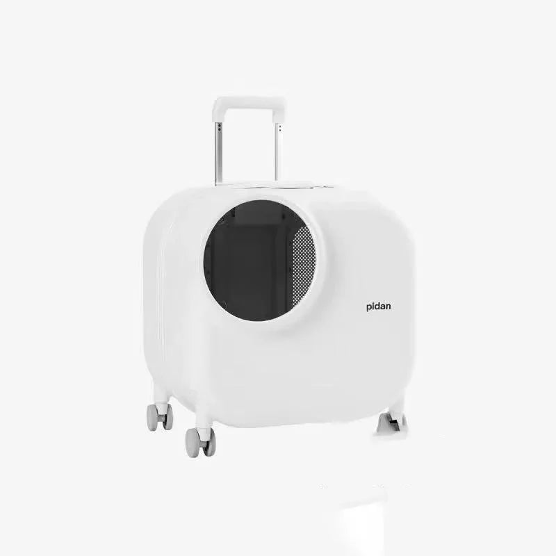 Valise à roulette pour chat design et sécurisée | Oscar et Plume