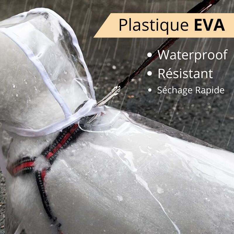 Poncho Pluie Chien
