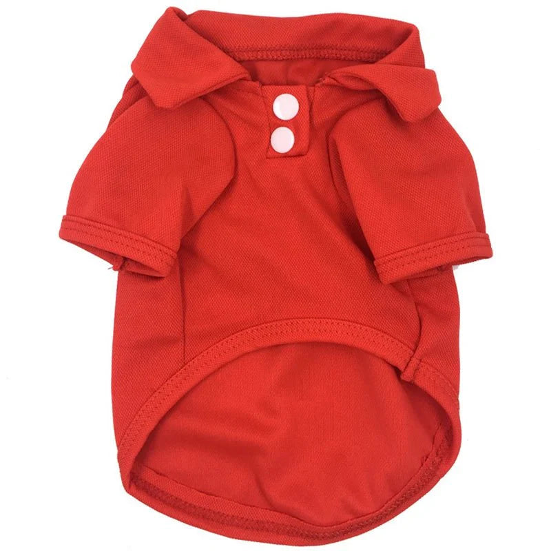 Polo Uni pour Petit Chien
