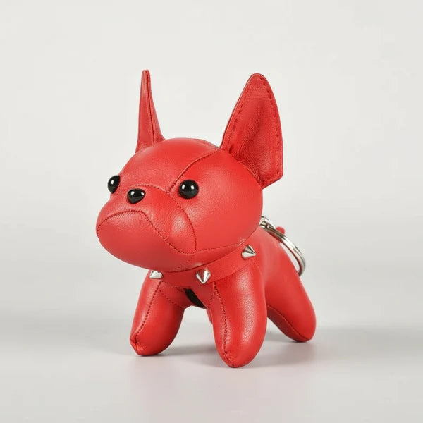 Porte-Clé Bouledogue Design - Accessoire Chic et Résistant