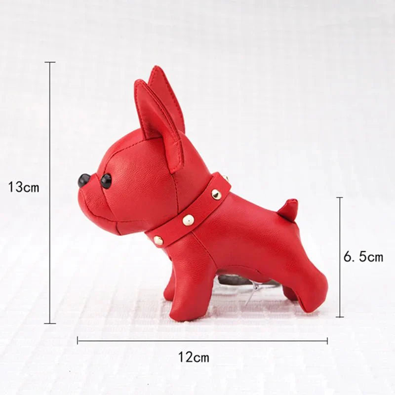 Porte-Clé Bouledogue Design - Accessoire Chic et Résistant